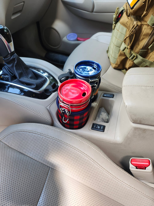 Midnight Blue Ceramic Travel Mug